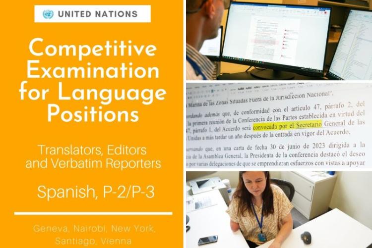 Concurso para la contratación de personal lingüístico