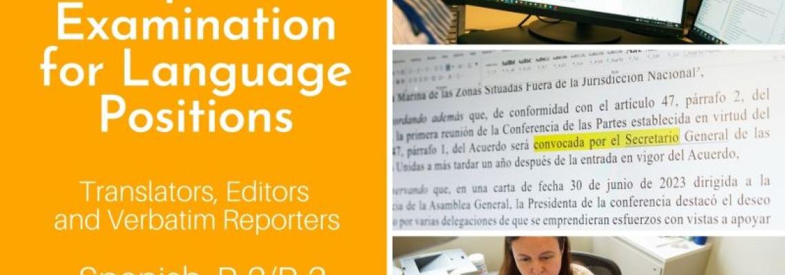 Concurso para la contratación de personal lingüístico